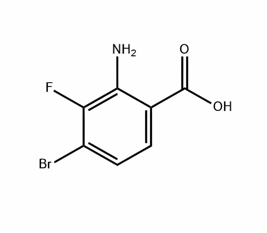 2-氨基-4-溴-3-氟苯甲酸